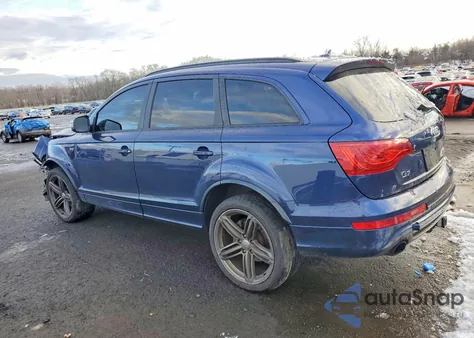 2013 Audi Q7 Prestige из США, поврежденный, VIN WA1DGAFE9DD009634